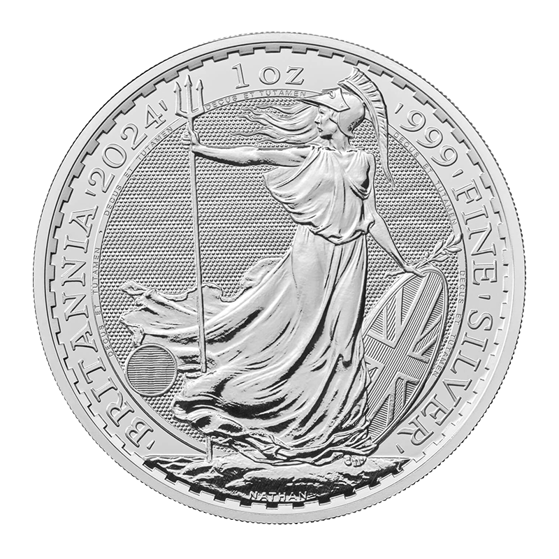 Image pour Pièce d’argent Britannia de 1/1 oz (2024) à partir de Métaux précieux TD